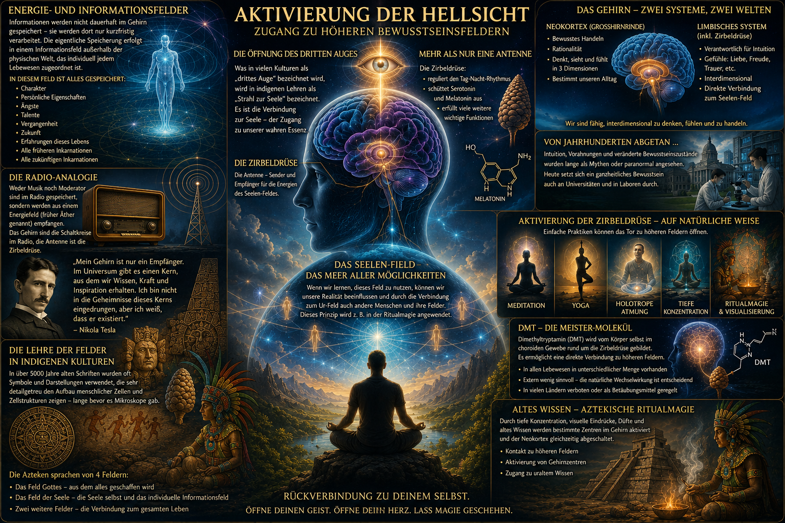 Aktivierung der Hellsicht Webinar von Branca