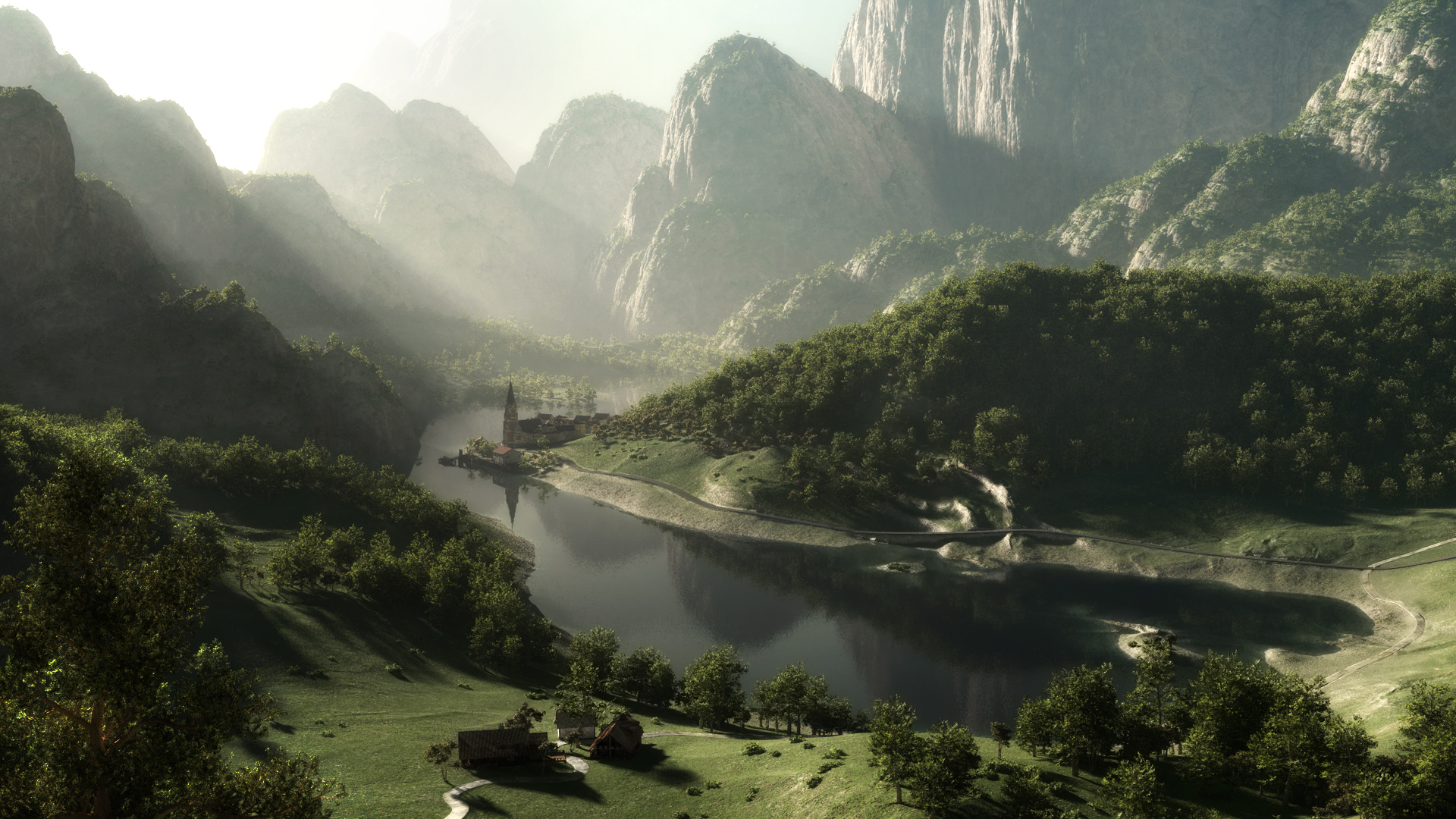 Landschaft Wochenende