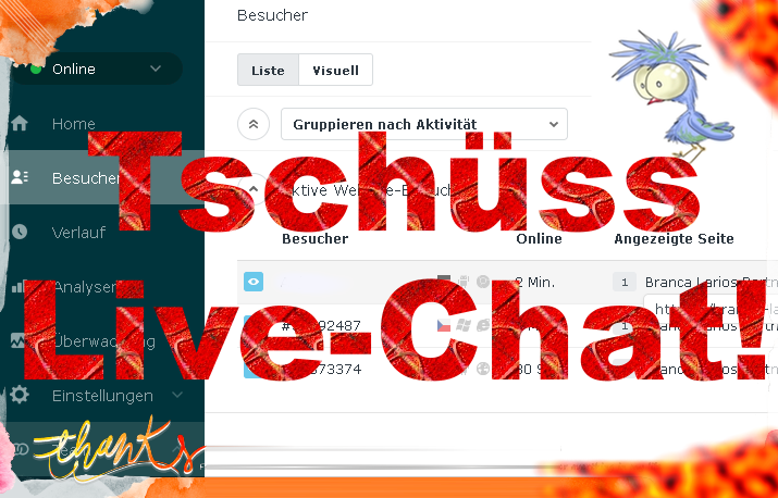 Tschuess Live Chat